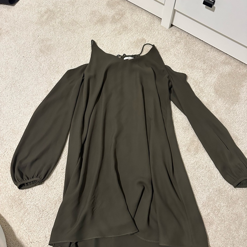 Soprano Olive Green Mini Dress